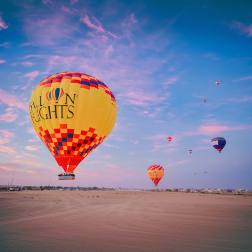 Balão de ar quente Dubai