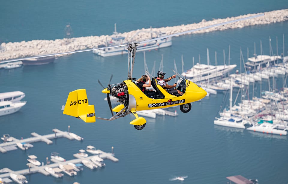 Gyrocopter Flight In Dubai