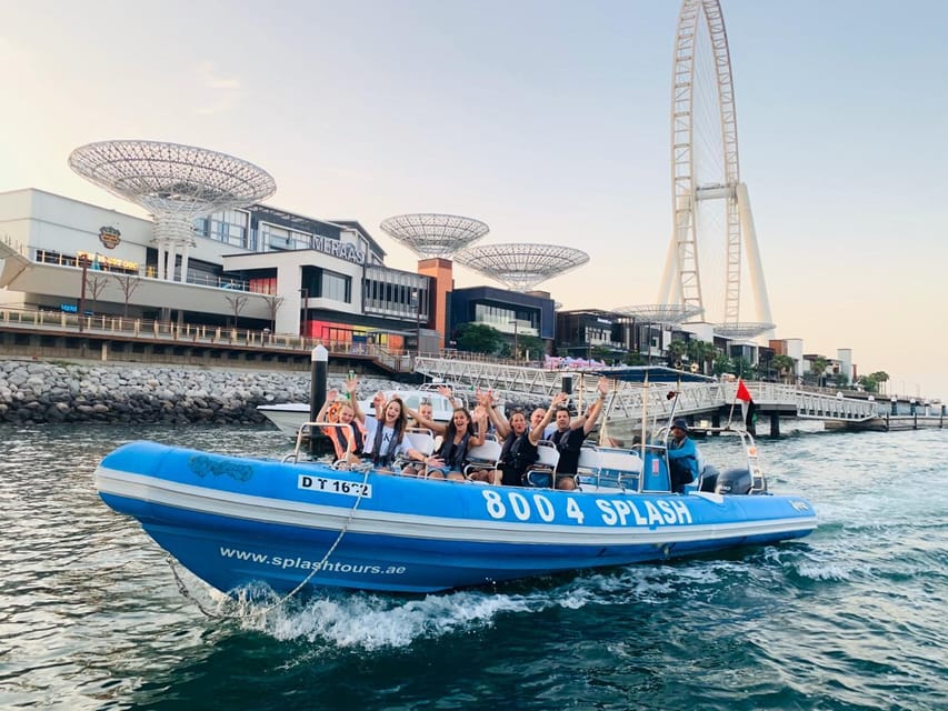 Splash Boat Tour Dubai