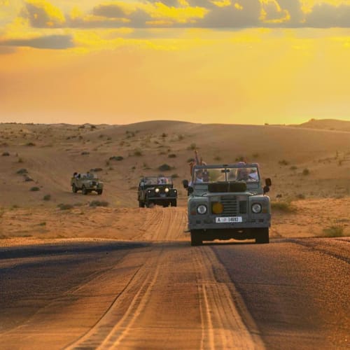 Balloon Flights with vintage car ride